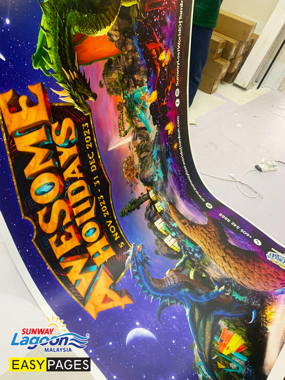 Sunway Lagoon banner